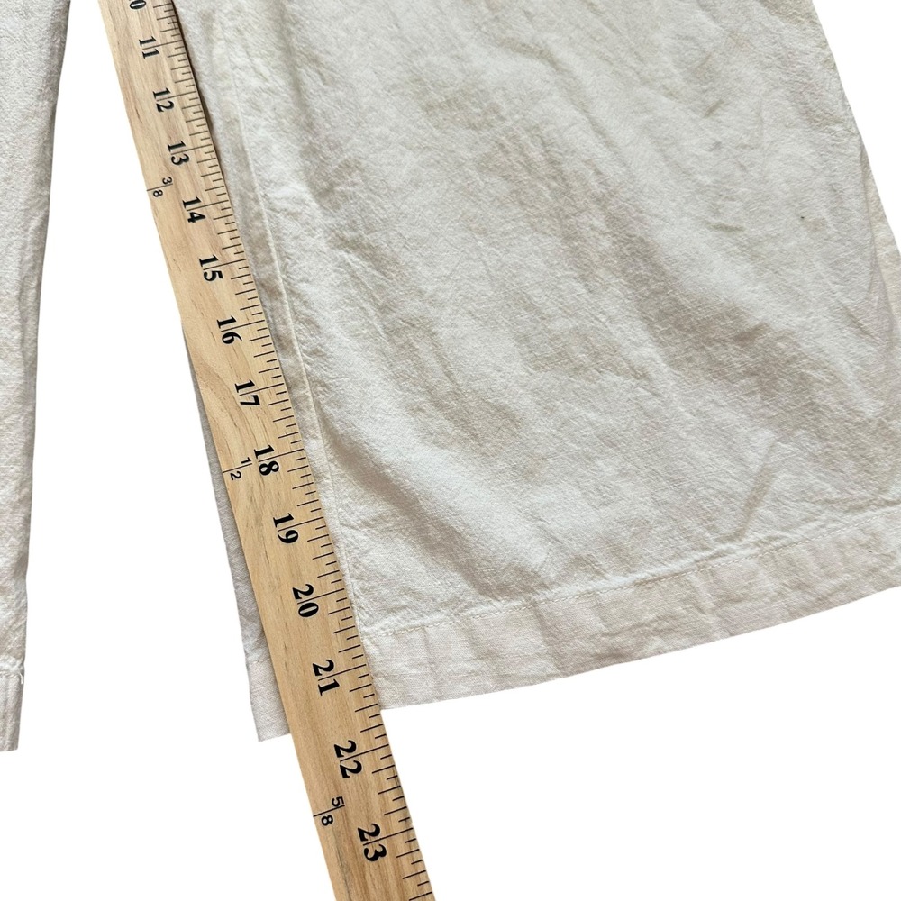 Marine Layer Sydney Beach Jumpsuit Linen Blend Wide Leg Coastal Small - Picture 7 of 10